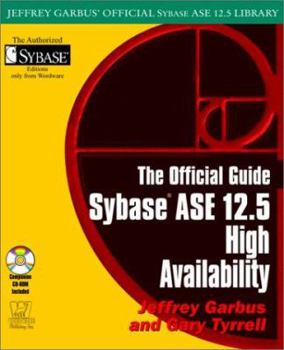 Paperback Sybase ASE 12.5 High Availability [With CDROM] Book