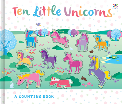 Board book Ten Little Unicorns Book