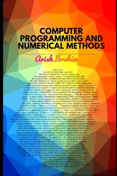 Paperback Computer Programming and Numerical Methods Book