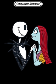 Paperback Composition Notebook: Disney The Nightmare Before Christmas Jack and Sally Journal/Notebook Blank Lined Ruled 6x9 100 Pages Book