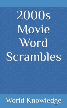 Paperback 2000s Movie Word Scrambles Book