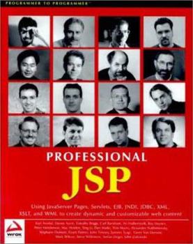 Paperback Professional JSP Book