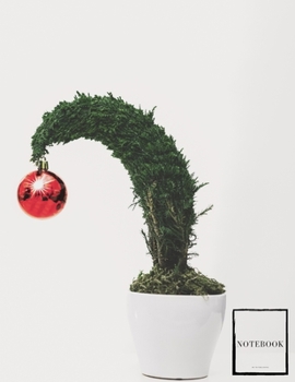 Christmas Time Lined Notebook Writing Pad Sketchbook: Unlined Ruled Pages Book (8.5 x 11 inches A4) - 100 Pages Journal II Planning, Drawing, Sketching, Writing (happy holidays)