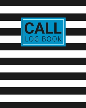 Call Log Book: Phone Call & Voicemail Recording Notebook, 500+ Telephone Log Space, Home & Office Accessories