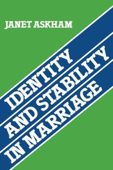 Paperback Identity and Stability in Marriage Book