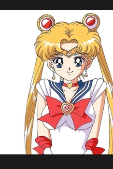 Journal: Sailor Moon Soft Glossy Cover Journal Lined Pages Book 6 x 9 Inches 110 Pages