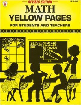 Paperback Math Yellow Pages, Revised Edition: For Students and Teachers Book