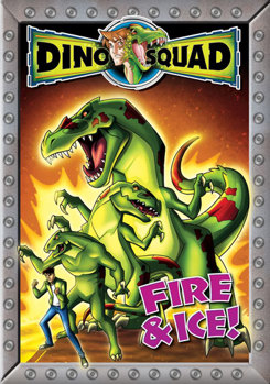 DVD Dino Squad: Fire & Ice! Book
