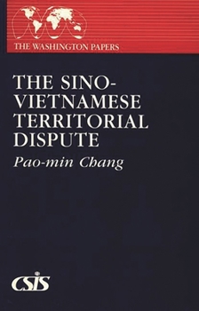 Paperback Sino-Vietnamese Territorial Dispute Book