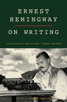 Paperback Ernest Hemingway on Writing Book