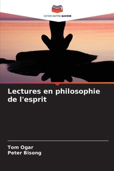 Paperback Lectures en philosophie de l'esprit [French] Book