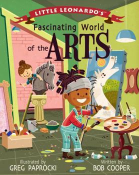 Hardcover Little Leonardo's Fascinating World of the Arts Book