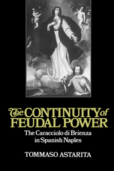 Paperback The Continuity of Feudal Power: The Caracciolo Di Brienza in Spanish Naples Book