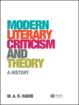 Hardcover Modern Literary Criticism and Theory: A History Book