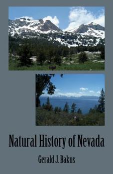 Paperback Natural History of Nevada Book
