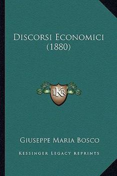 Paperback Discorsi Economici (1880) [Italian] Book