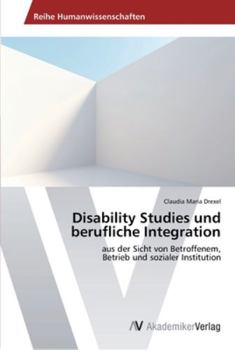 Paperback Disability Studies und berufliche Integration [German] Book