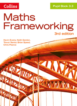 Paperback Maths Frameworking -- Pupil Book 3.3 [Third Edition] Book