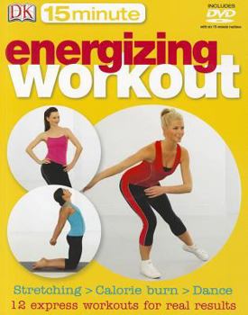 Paperback 15-Minute Energizing Workout. Book