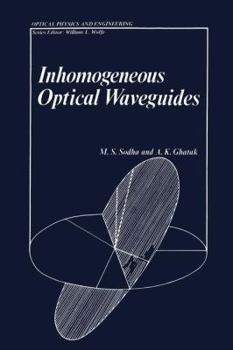 Paperback Inhomogeneous Optical Waveguides Book