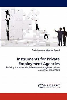 Paperback Instruments for Private Employment Agencies Book