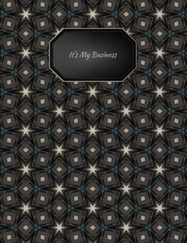 It's My Business: Black & Silver Cover | Home-based Business | Entrepreneur Planner