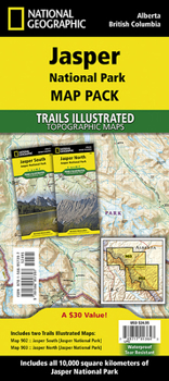 Map Jasper National Park [Map Pack Bundle] Book