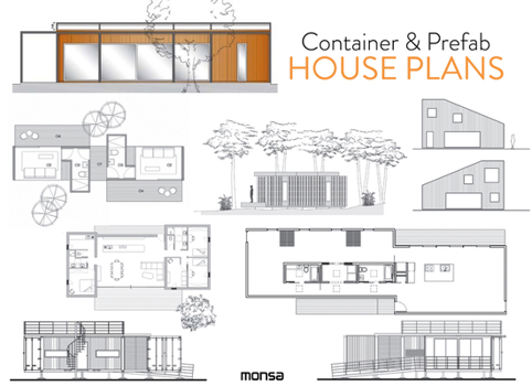 Hardcover Container & Prefab House Plans Book