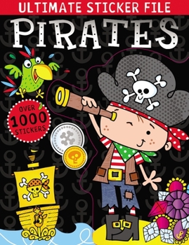 Paperback Ultimate Sticker File Pirates Book