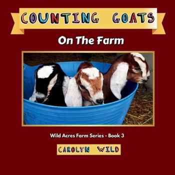 Paperback Counting Goats: On The Farm [Large Print] Book