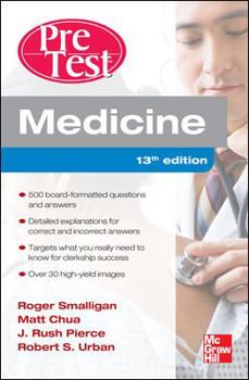 Paperback Medicine Pretest Self-Assessment and Review Book