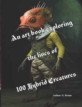 Paperback An Art book Exploring the Lives of 100 Hybrid Creatures Book