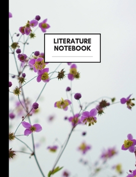 Literature Notebook: Composition Book for Literature Subject, Large Size, Ruled Paper, Gifts for Literature Teachers and Students