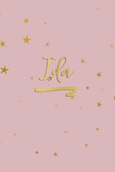 Paperback Ida: Personalized Journal to Write In - Rose Gold Line Journal Book
