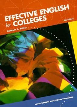 Paperback Effective English for Colleges Book