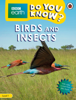Paperback Do You Know? Level 1 - BBC Earth Birds and Insects Book