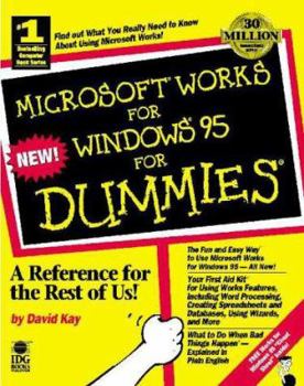 Paperback Microsoft Works for Windows 95 for Dummies Book