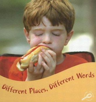 Hardcover Different Places, Different Worlds (The World Around Me) Book