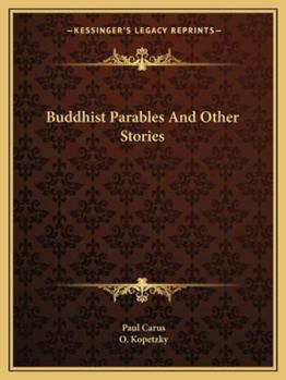 Paperback Buddhist Parables And Other Stories Book