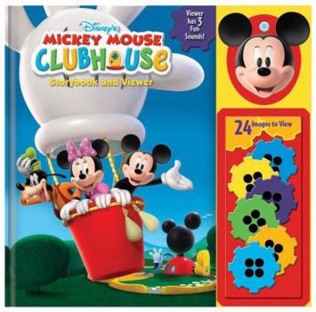 Hardcover Disney's Mickey Mouse Clubhouse Storybook and Viewer Book