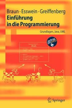Paperback Einführung in Die Programmierung: Grundlagen, Java, UML [German] Book