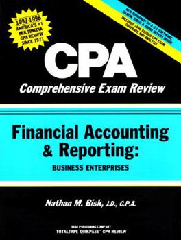 Paperback CPA Financial Accounting and Reporting Book
