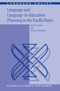 Paperback Language and Language-In-Education Planning in the Pacific Basin Book