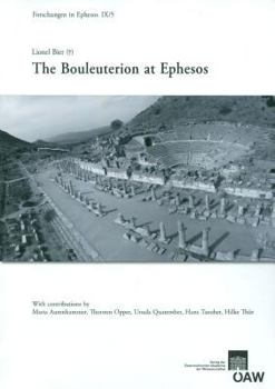 Paperback The Bouleuterion at Ephesos Book