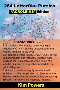 Paperback 264 LetterOku Puzzles "ACROLEINS" Edition: Letter Sudoku Brain Health [Large Print] Book