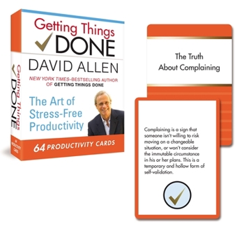 Cards Getting Things Done: 64 Productivity Cards: The Art of Stress-Free Productivity Book