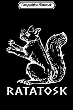 Composition Notebook: Ratatosk - Yggdrasil Norse Mythology Squirrel Viking Animal  Journal/Notebook Blank Lined Ruled 6x9 100 Pages