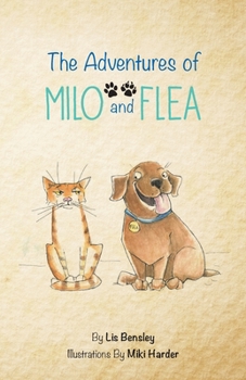 Paperback The Adventures of Milo and Flea [Large Print] Book