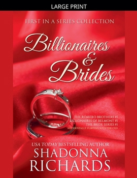 Paperback Billionaires and Brides Collection [Large Print] Book