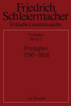 Hardcover Predigten 1790-1808 (German Edition) [German] Book